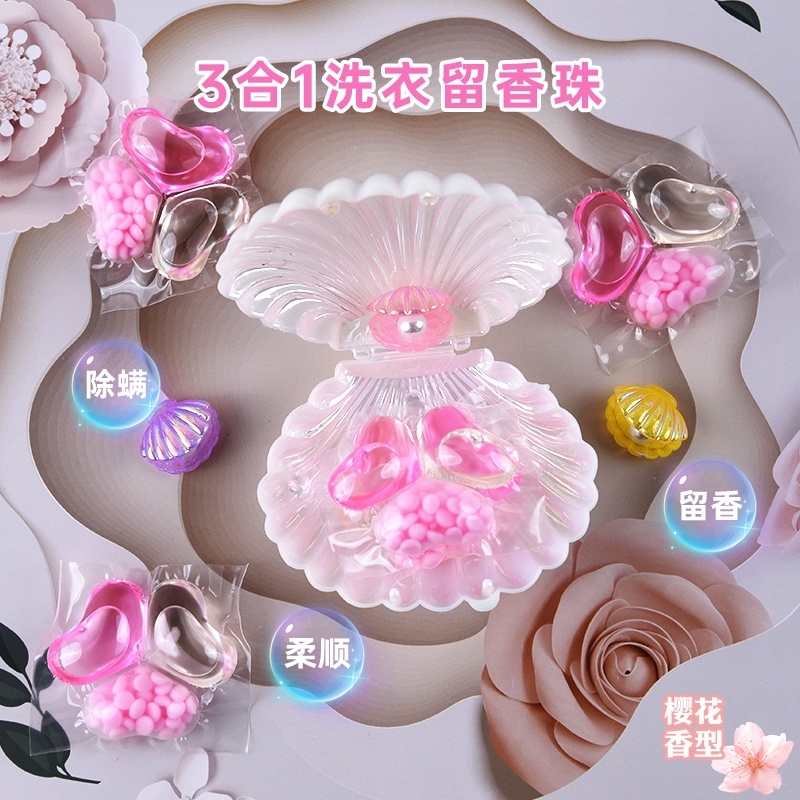 ThreeInOne Fragrance Laundry Capsules/20 Capsules/Concentrated Gel