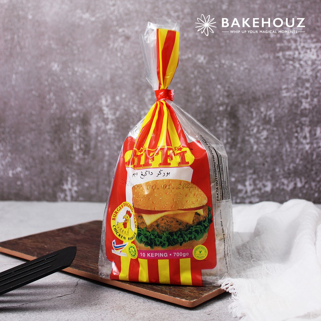 { READY STOCK } BIFFI Pure Chicken Burger 10's (Self Pickup or Ipoh  delivery only)