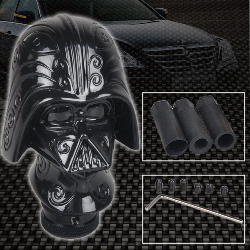 Universal White Car Auto Gear Shift Knob Manual Stick Shifter Lever Star Wars