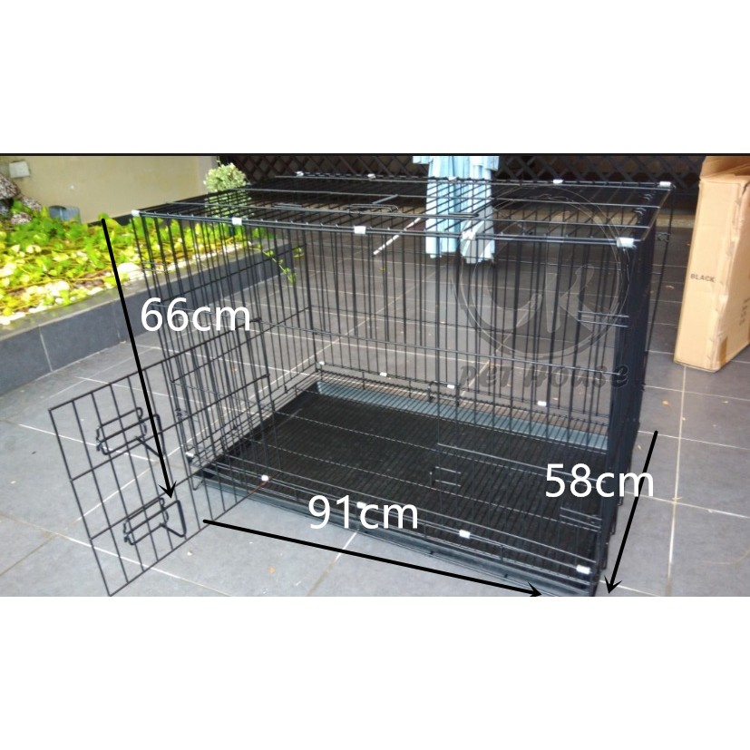 Dog Cage / Cat Cage / Pet Cage 3 Feet Shopee Malaysia