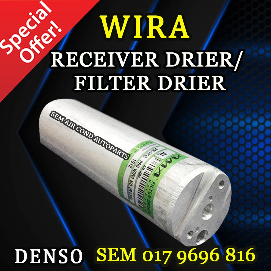 PROTON WIRA DENSO RECEIVER DRIER/ FILTER DRIER (CAR AIRCOND SYSTEM