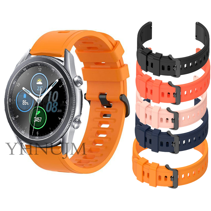 Samsung Watch 3 Smart Watch Belt Galaxy 45mm Watch Strap Wristband For Galaxy Watch 3 41mm Galaxy Watch3 Watch Band Silicone Strap Accessories Shopee Malaysia