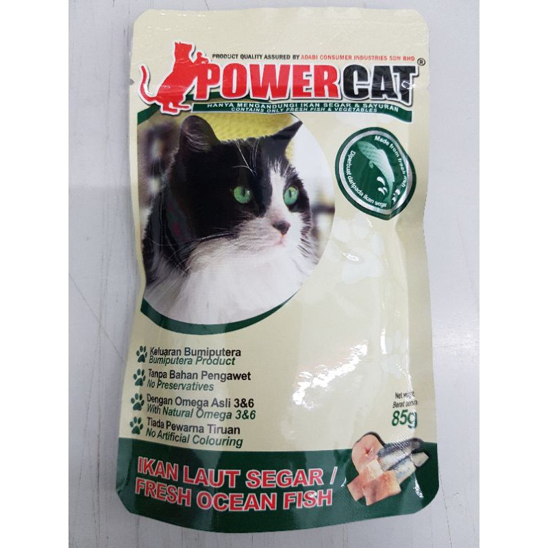 READYSTOCK]Power Cat Fresh Ocean Tuna/Fresh Ocean Fish/Sardinu0026Tuna 