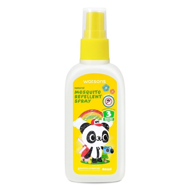 Watsons Natural Mosquito Repellent Spray 80ml Shopee Malaysia