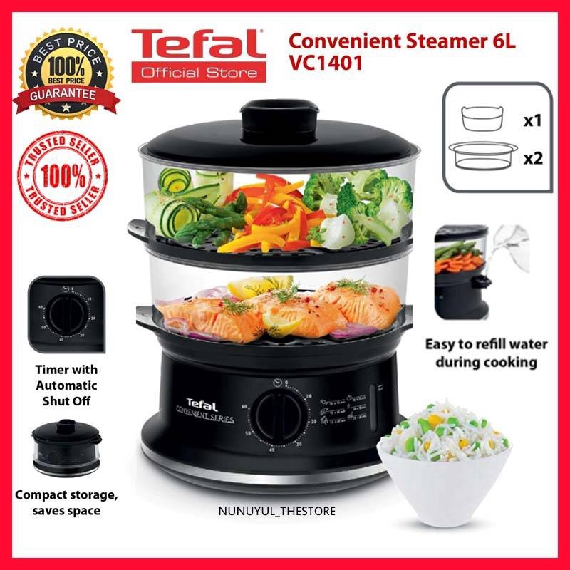 PENGUKUS TEFAL / Tefal Convenient Steamer VC1401 Shopee Malaysia