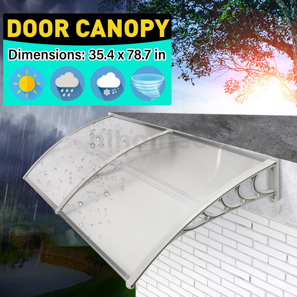 Awning Roof Outdoor Extra Large Door Window Awning Cover Canopy Shelter