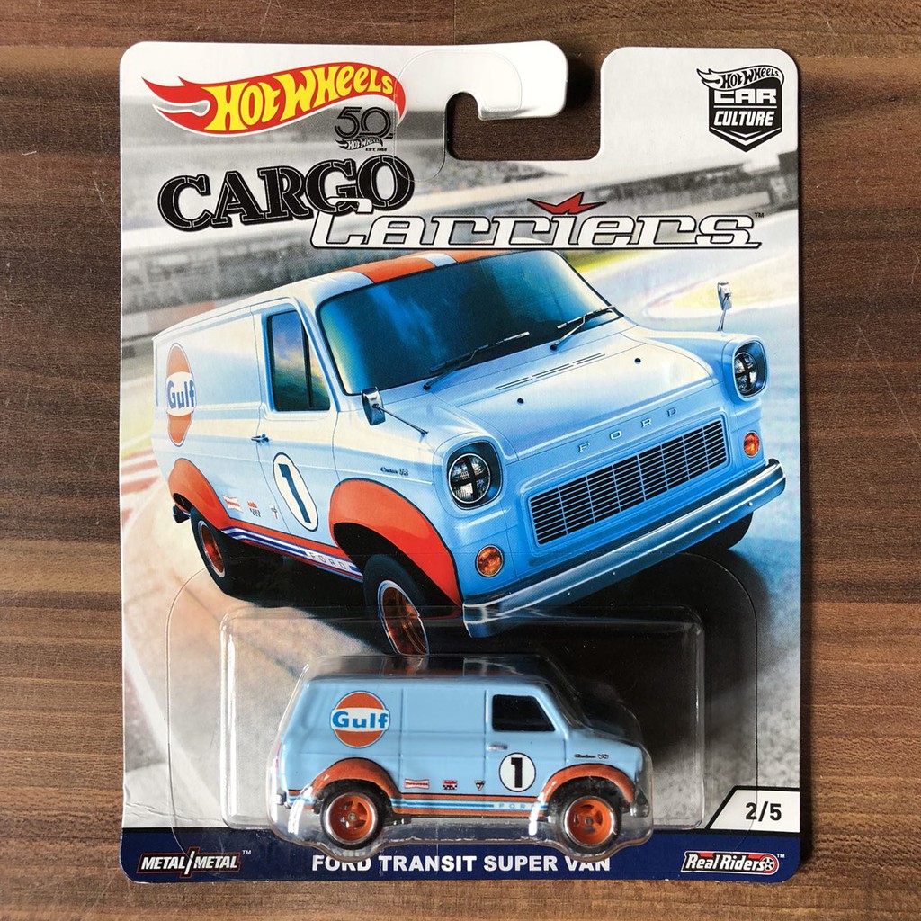 hot wheels ford transit supervan gulf