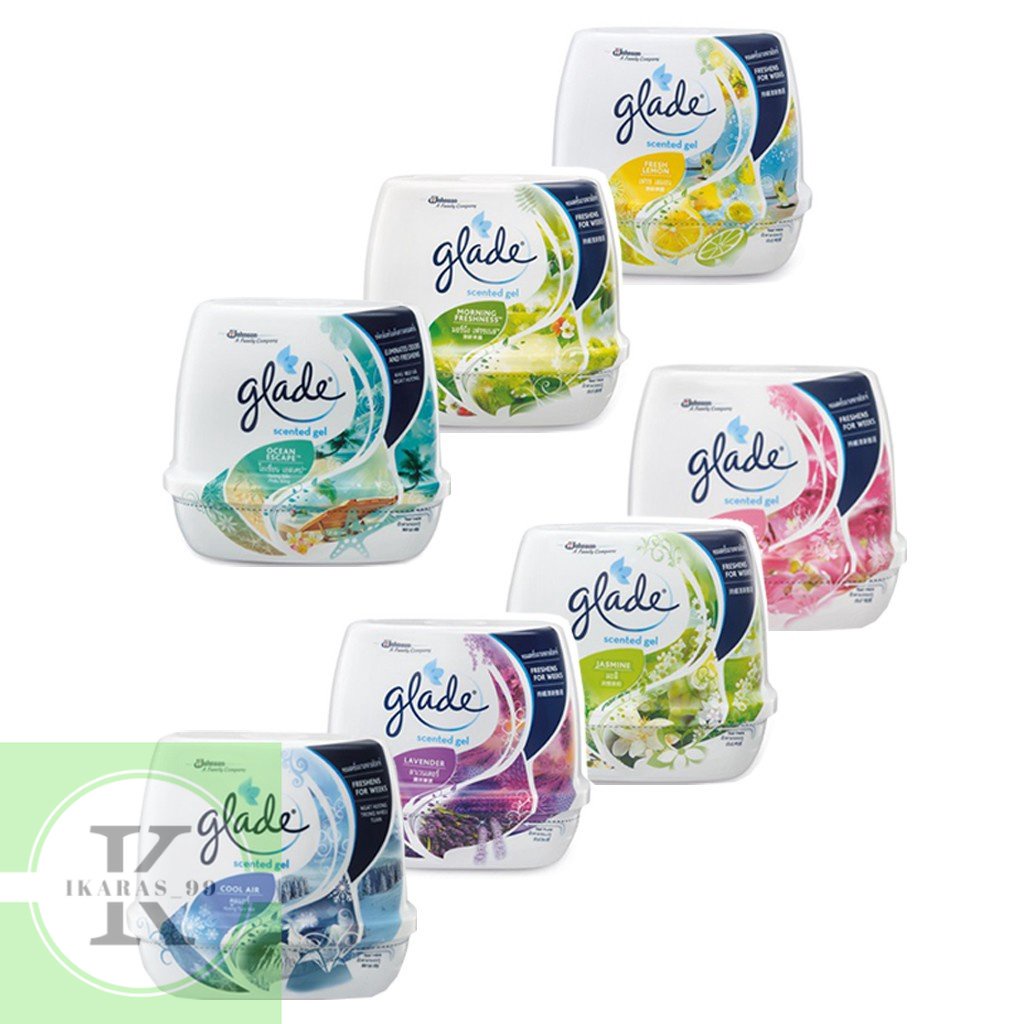 GLADE SCENTED GEL 180G PEWANGI BILIK Shopee Malaysia