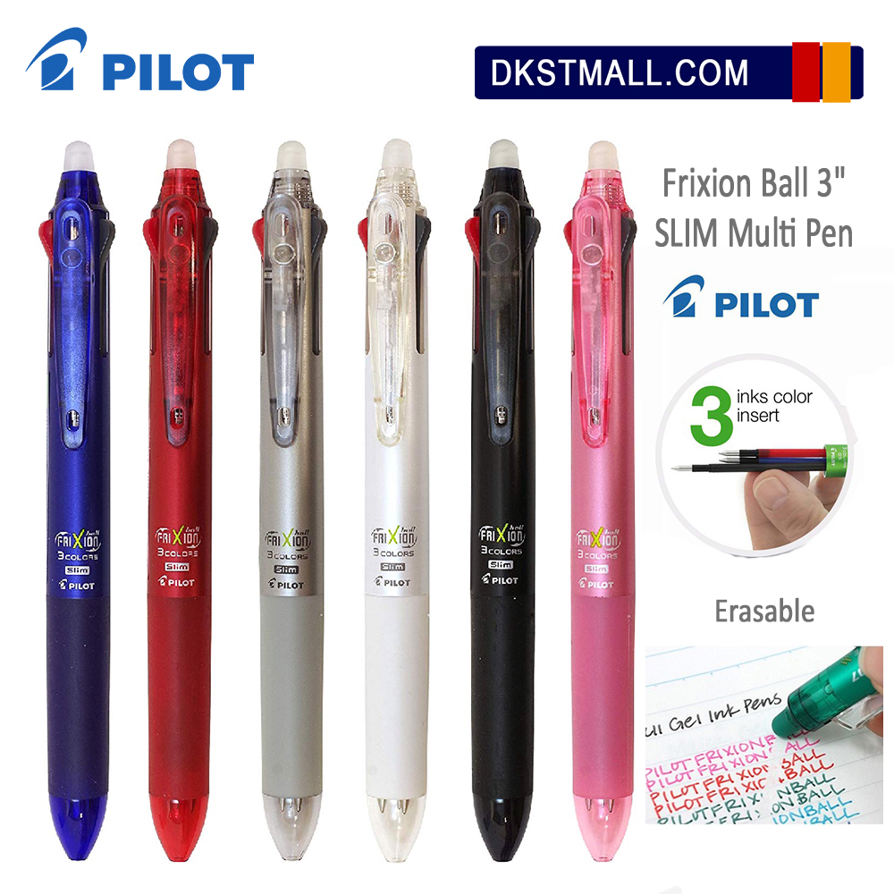 Pilot Frixion Ball 3 Slim Multi Pen 0 5mm Shopee Malaysia