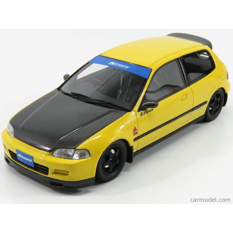 OTTO Mobile Honda Civic EG6 Yellow Limited edition 1/18 | Shopee Malaysia