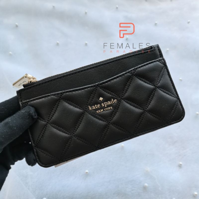 Readystock Kate Spade Natalia Slim Card Holder | Shopee Malaysia