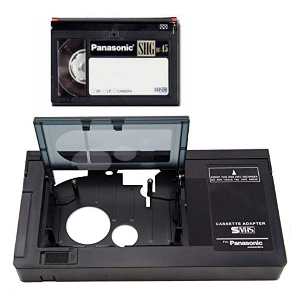 Vhs Adaptor Vhs C To Vhs Vcr Vhsc Vcr Video Cassette Tape Shopee