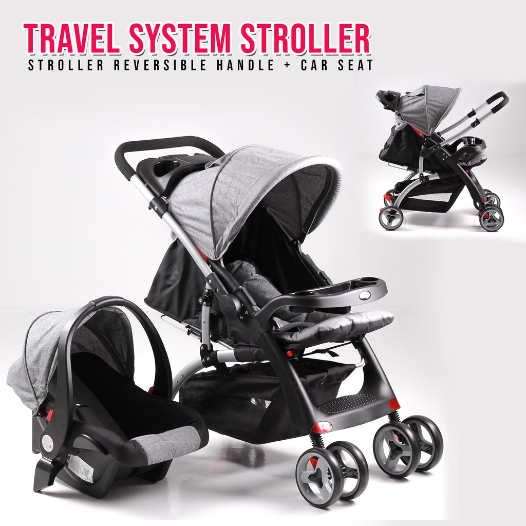 pushchair and car seat in one