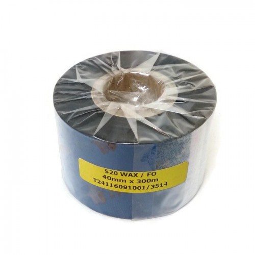 Barcode Wax Ribbon Thermal 40mm X 300m Tsc Shopee Malaysia