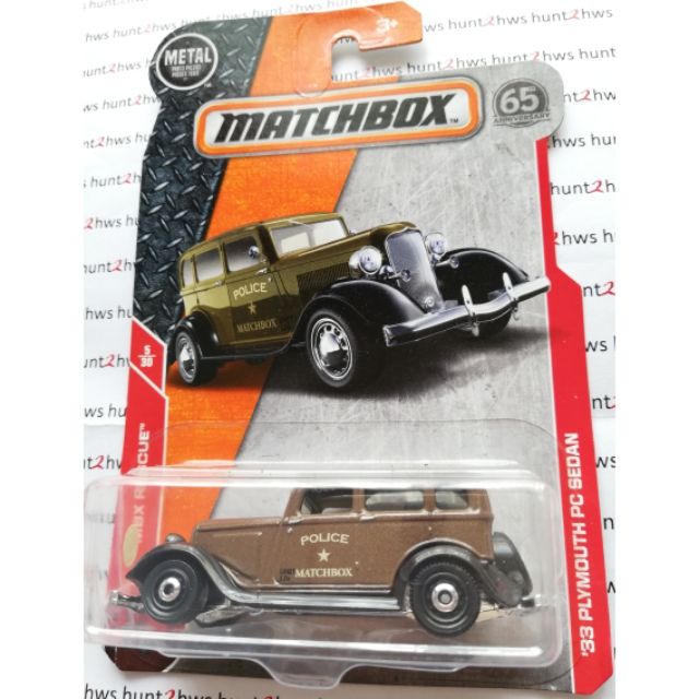 matchbox police cars 2018