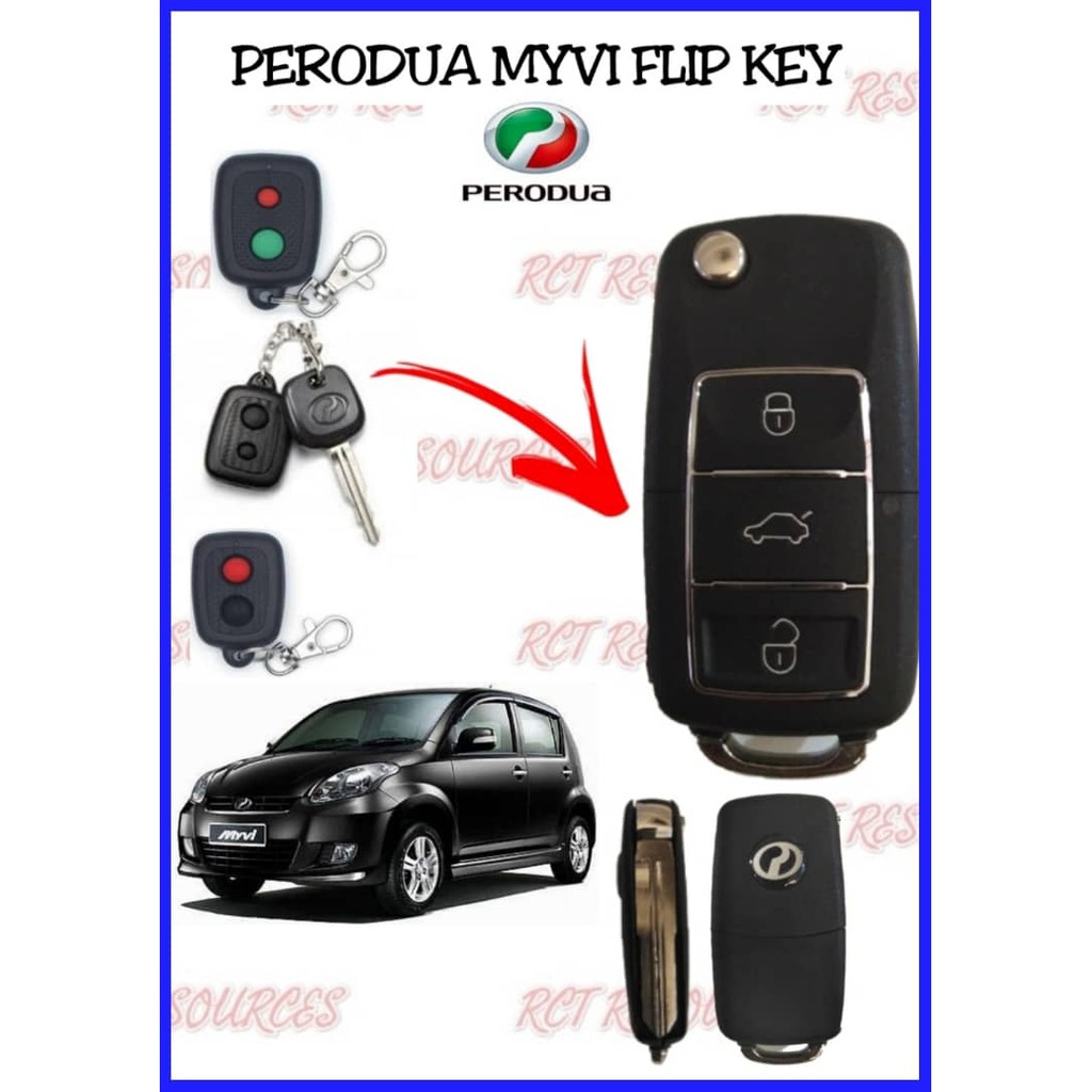 Perodua Alza Flip Key - Lowongan Kerja