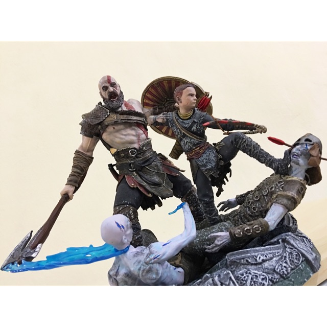 Ps4 God Of War 4 Statue Statue Only Shopee Malaysia