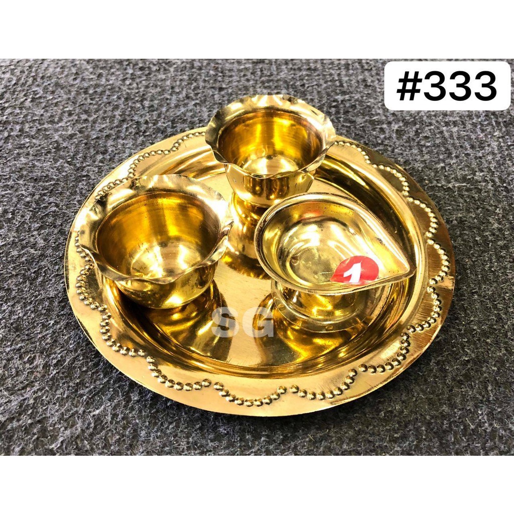 Brass / Vengalam Round Chimil | Shopee Malaysia