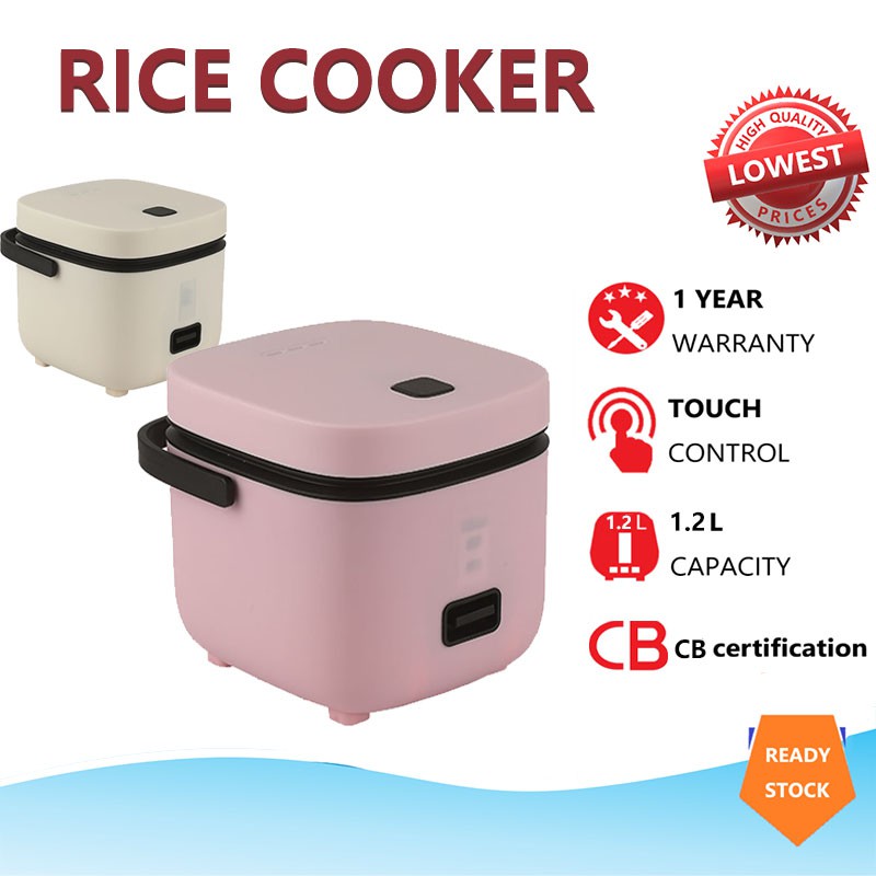 Send Whitin 24H Mini Non-stick Rice Cooker European Retro Vintage Elegant Design Electric Cooker Family Gift Periuk Nas