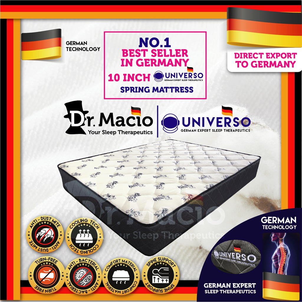(Limited Stock) Dr.Macio Universo Mattress Direct Export to Germany Queen Size (Limited Stock) Dr.Macio Universo Mattress Direct Export to Germany Queen Size