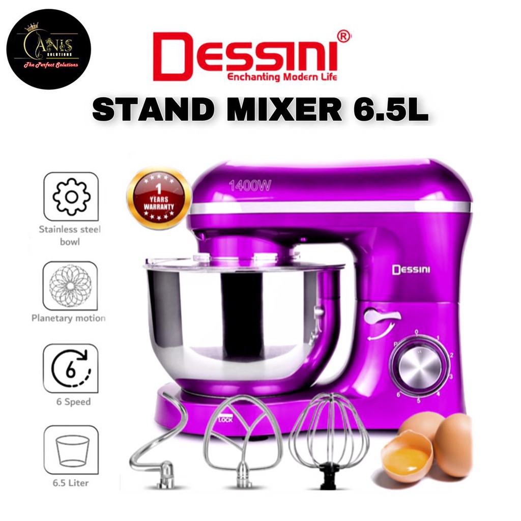 DESSINI STAND MIXER 6.5L READY STOCK Shopee Malaysia