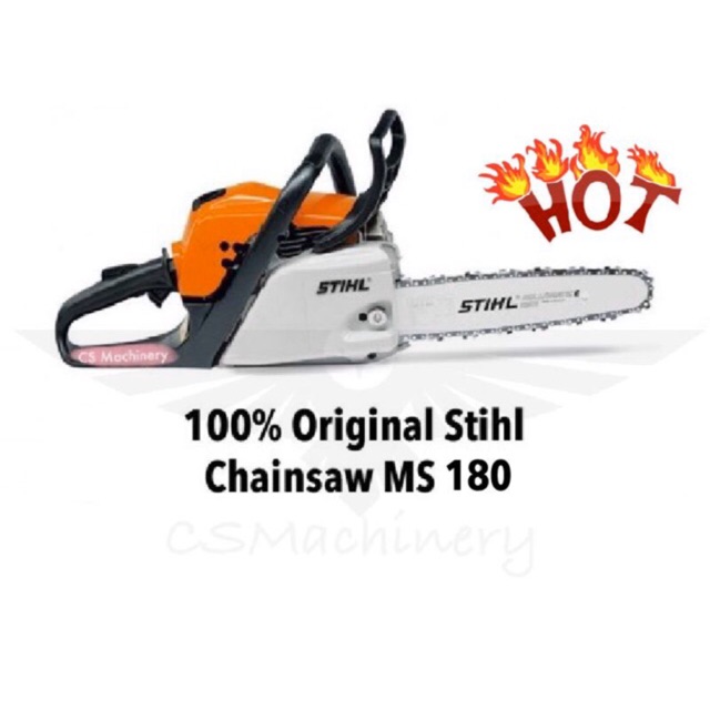 100 Original Stihl Chainsaw Ms180 12 16 18 Guide Bar Shopee Malaysia