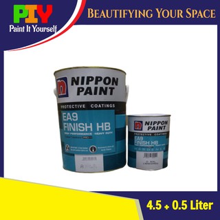 Nippon Paint Food Grade Epoxy EA9 Finish HB Cat Kolam Ikan 5L - 5 Liter ...