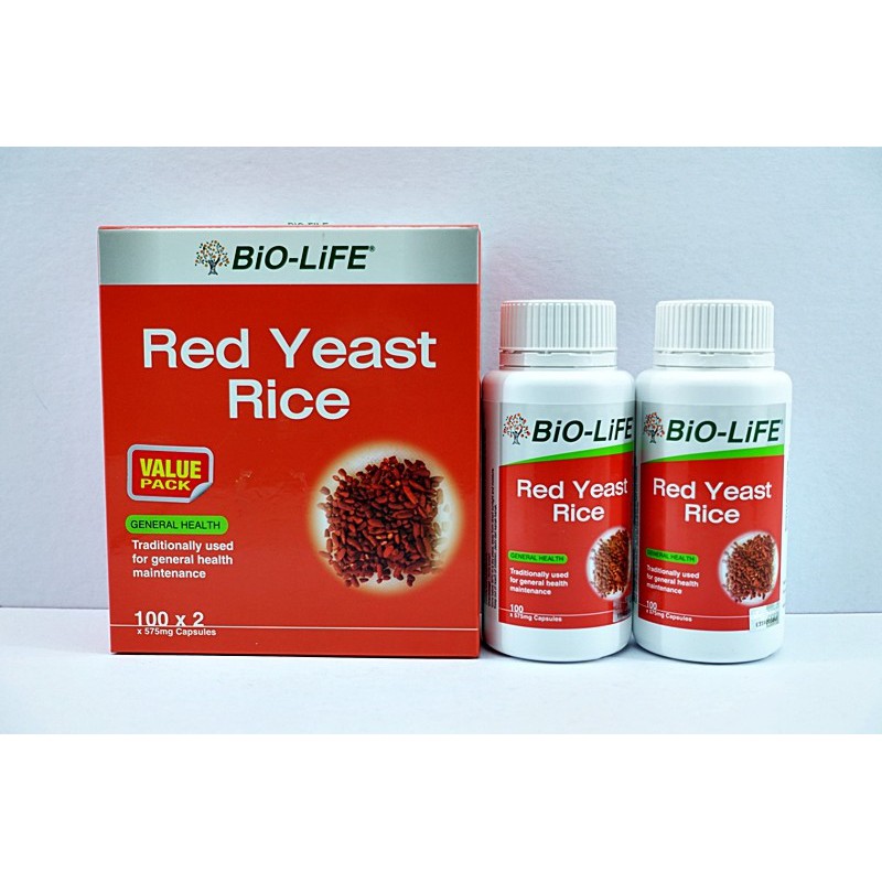 Bio Life Red Yeast Rice 100 Twin Pack Shopee Malaysia