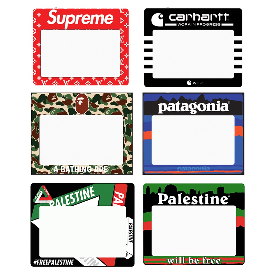 hypebeast car stickers