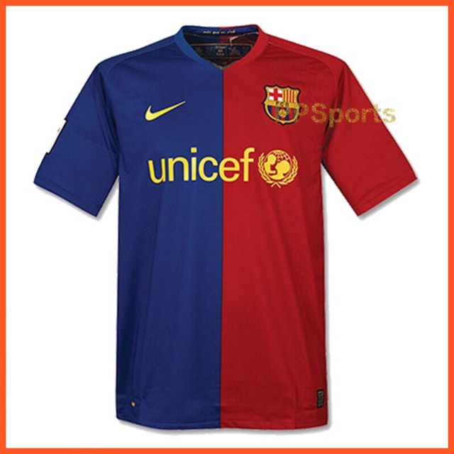 barcelona jersey 2008