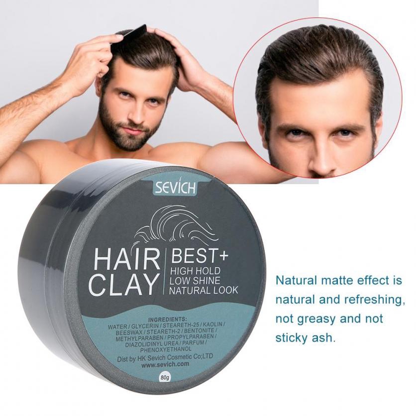 Sevich 80g Natural Hair Wax Water Based Hair Styling Shopee Malaysia