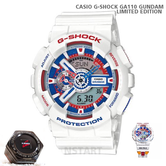 2019 100 Original Casio G Shock Ga110 Gundam Wrist Watch Men Sport Shopee Malaysia