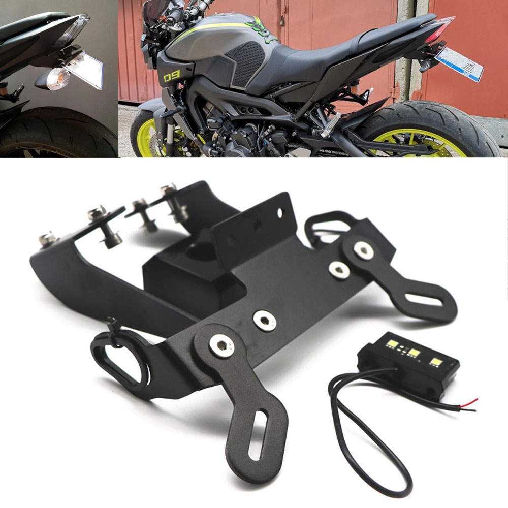 yamaha fz front number plate holder