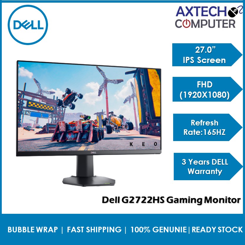 Dell G2722HS 27'' FHD IPS Gaming Monitor ( DP, HDMI, 3 Yrs Wrty