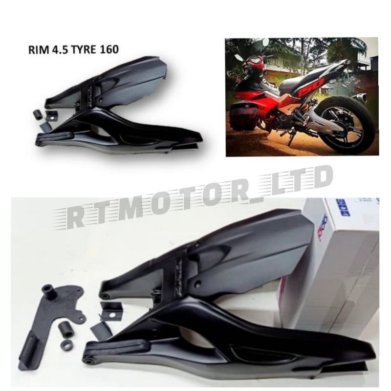 YAMAHA Y15ZR V1 V2 / Y16ZR GTB SWING ARM R1M DESIGN RIM SIZE 4.5 / TYRE ...