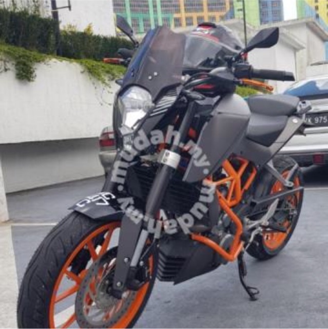 ktm duke 200 visor price