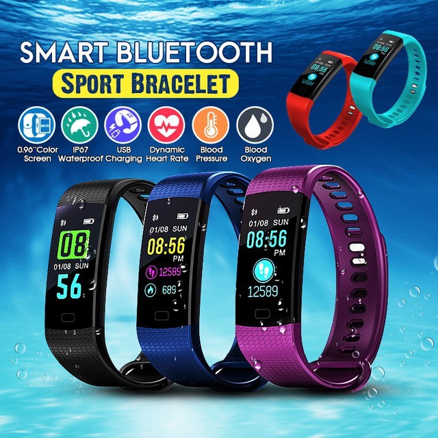 Ready Stock Smart Watch Fitness Tracking Jam Fit Jam Kesihatan Shopee Malaysia