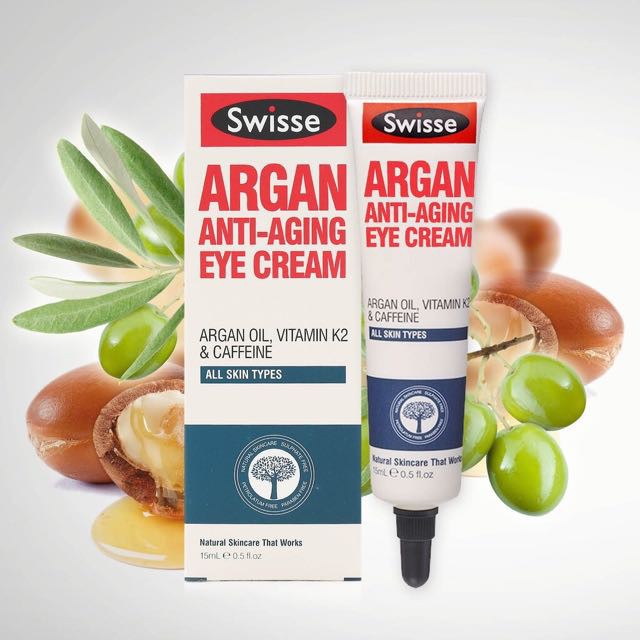 Swisse Argan AntiAging Eye Cream ( 15 ml ) ( Made In Australia