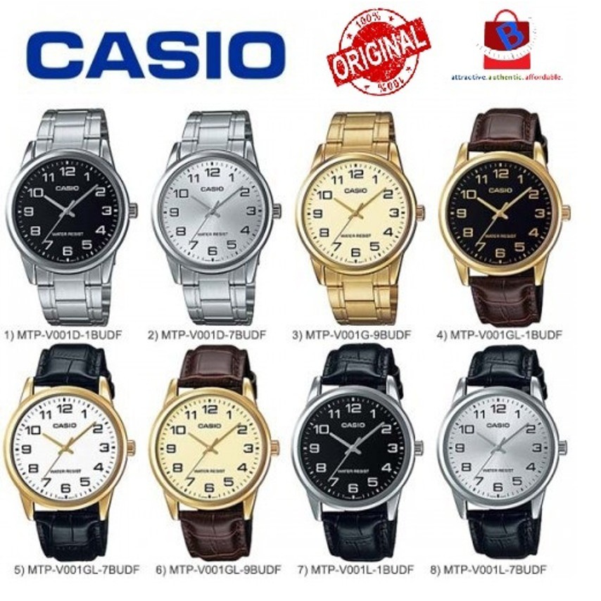 casio mtp watches