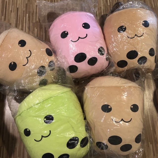 boba milk tea plush toy