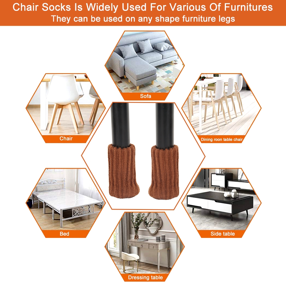Chair Leg Protectors,24pcs High Elastic Furniture Socks Pads Non-slip  Fruugo NO 24pcs Chair Leg Socks Durable Furniture Socks Pads Non-slip  Chair Leg Socks