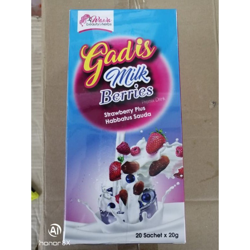 Gadis Milk Berries [20 sachet