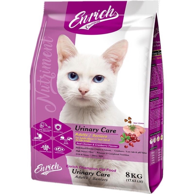 Enrich Champion Cat Food 8kg (Urinary Care) Shopee Malaysia