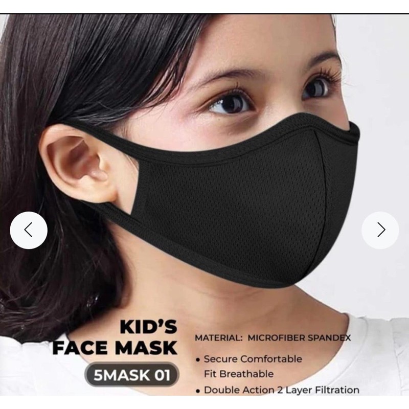 FACE MASK KIDS EARLOOP WASHABLE FABRIC Shopee Malaysia