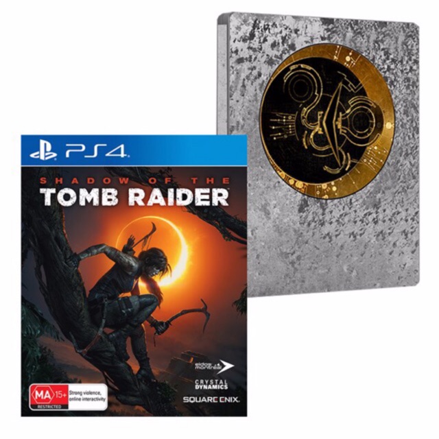 Ps4 Steel Case Shadow Of The Tomb Raider R3 Shopee Malaysia