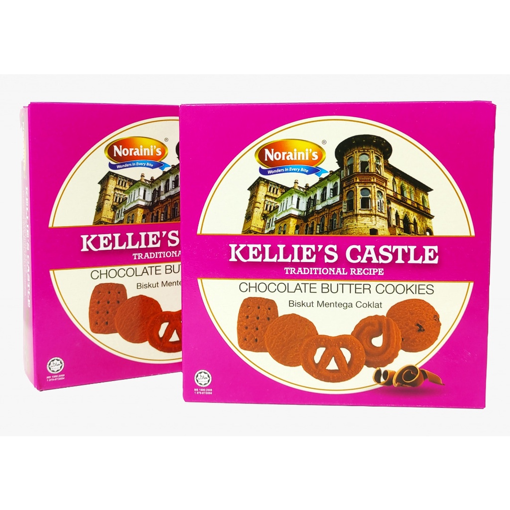Noraini's Kellie's Castle Chocolate Butter Cookies [GOODIES] Shopee Malaysia