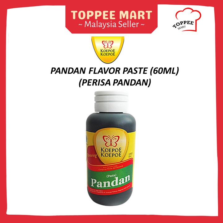 KOEPOE KOEPOE Pandan Flavour Paste 60ml Perisa Pandan Baking
