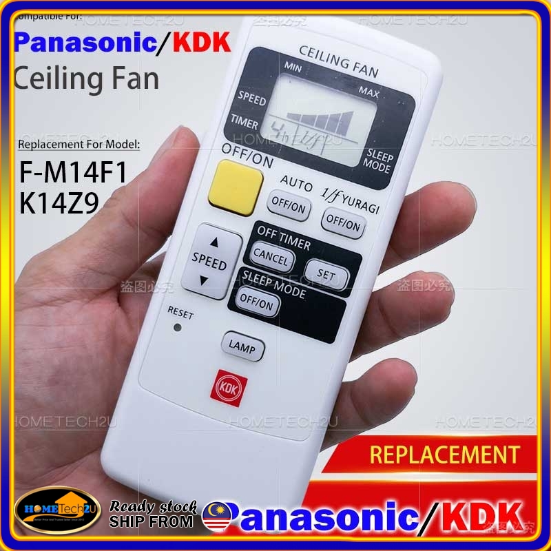 Oem Panasonic Kdk Original Ceiling Remote Control Replacement For K14z9 F M14f1