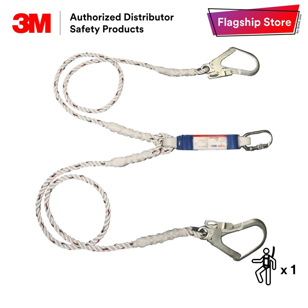 3M 1390398 Protecta First Lanyard with Carabiners | Shopee Malaysia