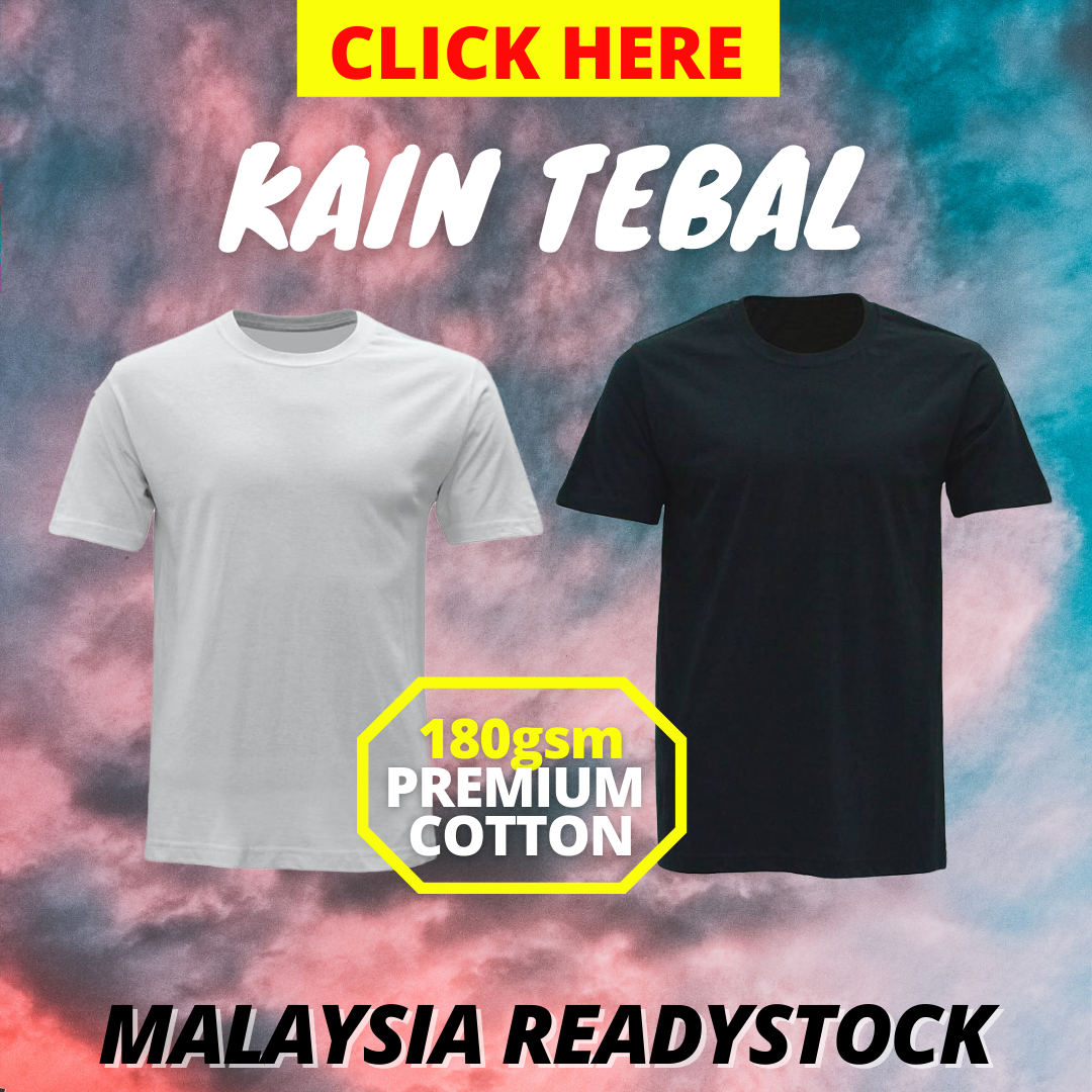 Kain Premium T Shirt Putih Kosong Baju T Shirt Kosong T Shirt Hitam Lelaki Baju Kosong Black T Shirt Plain T Shirt Shopee Malaysia